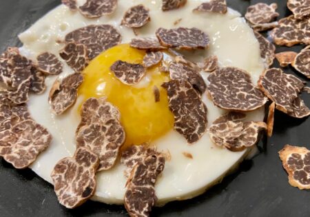 Scrambled Eggs Bianchetto Truffle