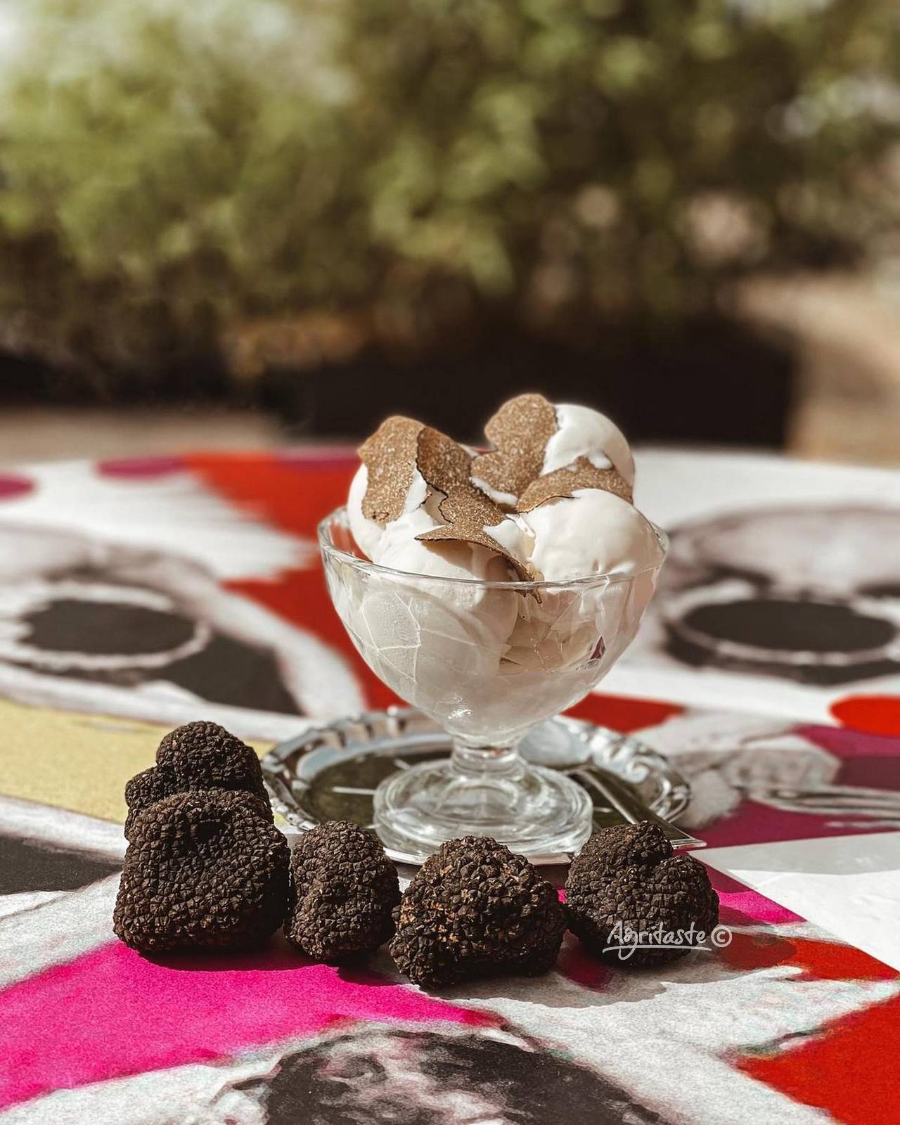 ice cream and truffle