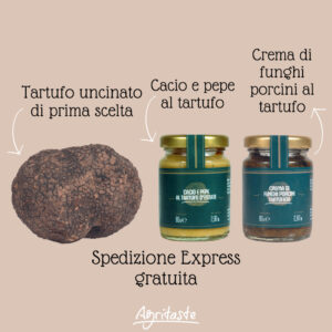 BOX con TARTUFO UNCINATO FRESCO + Salse