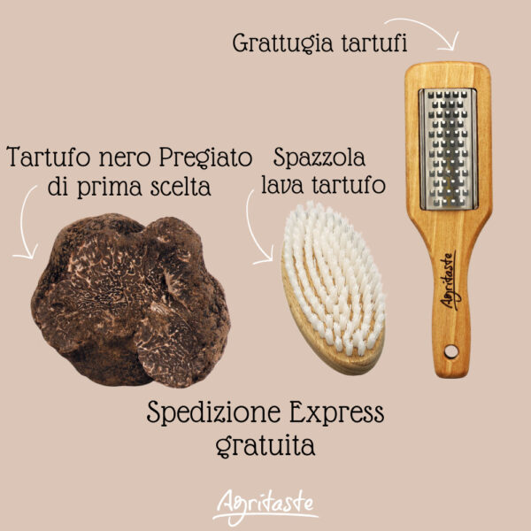 TARTUFO NERO PREGIATO E ACCESSORI AGRITASTE